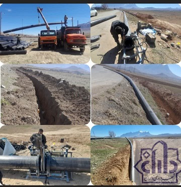 پساب تصفیه خانه شهرداری داران